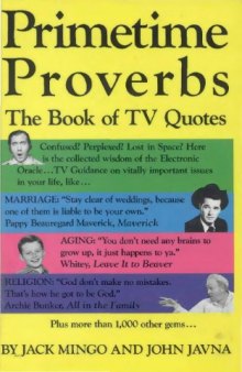 Primetime Proverbs Bk of TV Qu