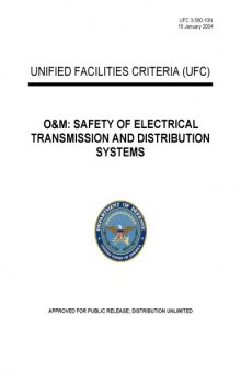 O&M Safety of Electrical Transmission and Distribution Systems UFC 3-560-10 - US DOD