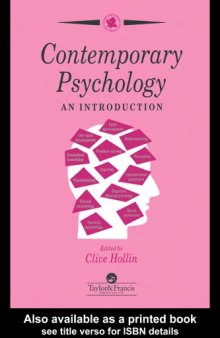Contemporary Psychology (Contemporary Psychology Series, 11)