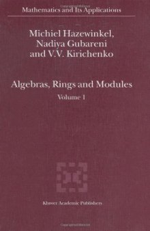 Algebras, Rings and Modules