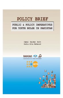 Policy Brief: Public and Policy Imperatives for Youth Bulge in Pakistan