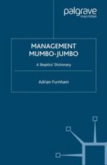 Management Mumbo-Jumbo: A Skeptics’ Dictionary