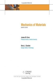 Mechanics of Materials, Seventh Edition  