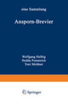 Ansporn-Brevier