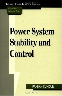 Power System Stability and Control (part 1)
