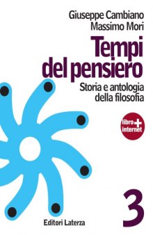 Tempi del pensiero. Età contemporanea