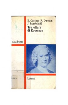 Tre letture di Rousseau