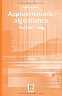 Approximationsalgorithmen: eine Einfuehrung