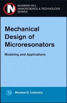 Mechanical Design of Microresonators - Modeling and Applns