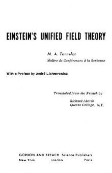 Einstein's unified field theory