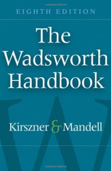 The Wadsworth Handbook, 8th Edition  