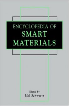 Encyclopedia of Smart Materials Set