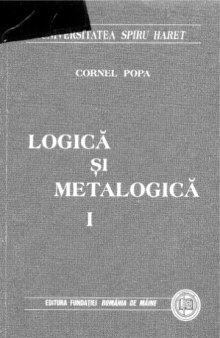Logica si metalogica, vol. 1