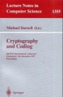 Crytography and Coding: 6th IMA International Conference Cirencester, UK, December 17–19, 1997 Proceedings