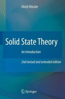 Solid State Theory: An Introduction
