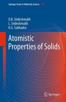 Atomistic Properties of Solids