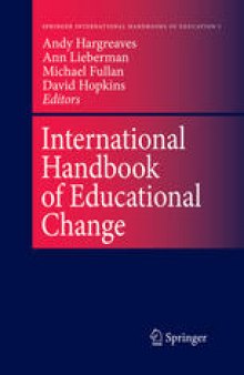 International Handbook of Educational Change: Part One