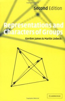 Representation and characters of groups