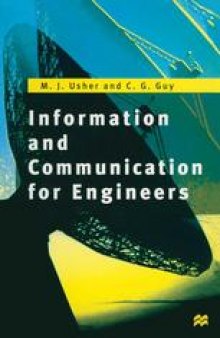 Information and Communication for Engineers