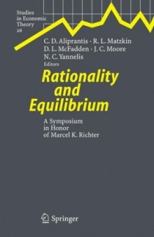 Rationality and Equilibrium: A Symposium in Honor of Marcel K. Richter