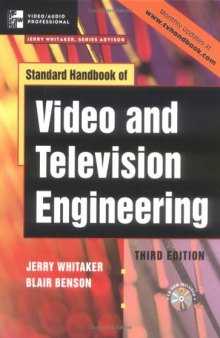 Standard handbook of video and television engineering  