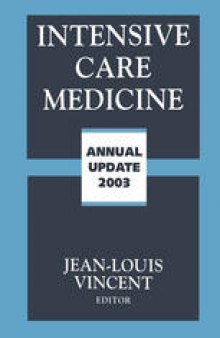 Intensive Care Medicine: Annual Update 2003