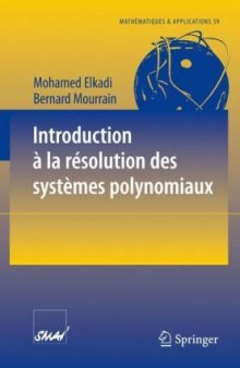 Introduction à la résolution des systèmes polynomiaux (Mathématiques et Applications)  French