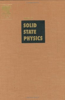 Solid State Physics: Advances in Research and Applications