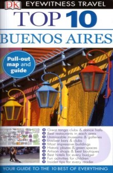 Top 10 Buenos Aires (Eyewitness Top 10 Travel Guides)
