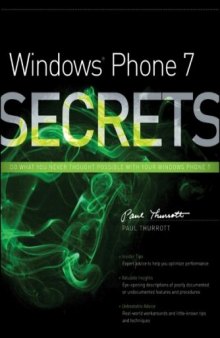 Windows Phone 7 Secrets