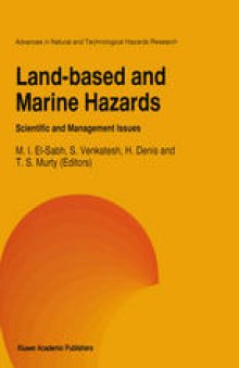 Land-Based and Marine Hazards: Scientific and Management Issues