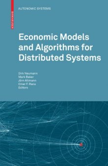 Economic models and algorithms for distributed systems