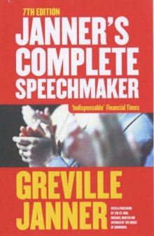 Janner's complete speechmaker : with expanded compendium of retellable tales