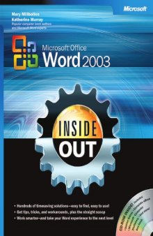Microsoft Office Word 2003 inside out