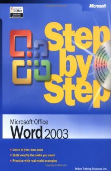 Microsoft Office Word 2003 Step by Step (Step By Step (Microsoft))