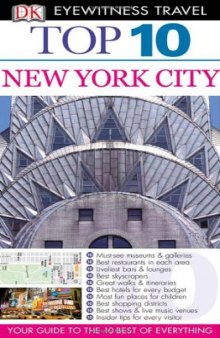 Top 10 New York City (Eyewitness Top 10 Travel Guides)  