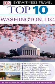 Top 10 Washington DC (Eyewitness Top 10 Travel Guides)  