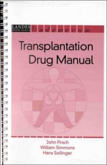 Transplantation Drug Manual 