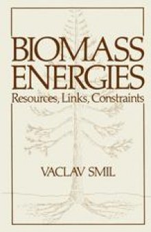 Biomass Energies: Resources, Links, Constraints