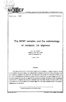 The BRST Complex and the Cohomology of Compact Lie Algebras