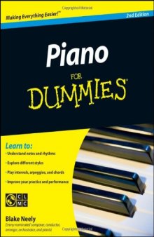 Piano For Dummies, 2nd Edtion
