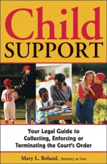 Child Support: Your Legal Guide to Collecting, Enforcing, or Terminating the Court's Order (Sphinx Legal)
