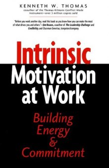 Intrinsic motivation at work: building energy & commitment