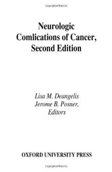 Neurologic Complications of Cancer