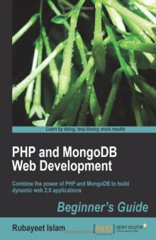 PHP and MongoDB Web Development Beginner's Guide  
