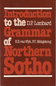 Introduction to the grammar of Northern Sotho