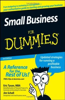 Small Business For Dummies, 3rd Edition