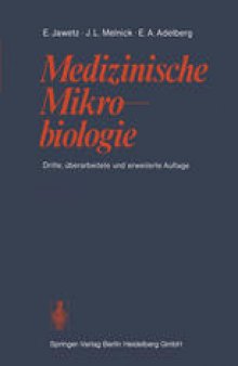 Medizinische Mikrobiologie: Volume 1