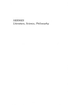 Hermes: Literature, Science, Philosophy