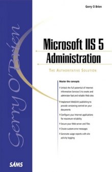 Microsoft IIS 5 Administration (Sams White Book)